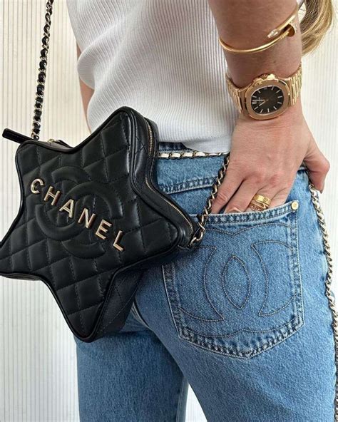 chanel straw tote|star shaped chanel bag.